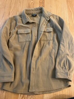 Hollywood Tan Fleece Shirt Jacket